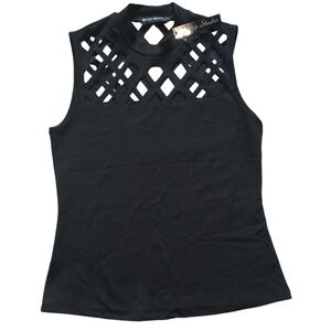 Knapp Studio NEW woman’s top Black size medium elegant